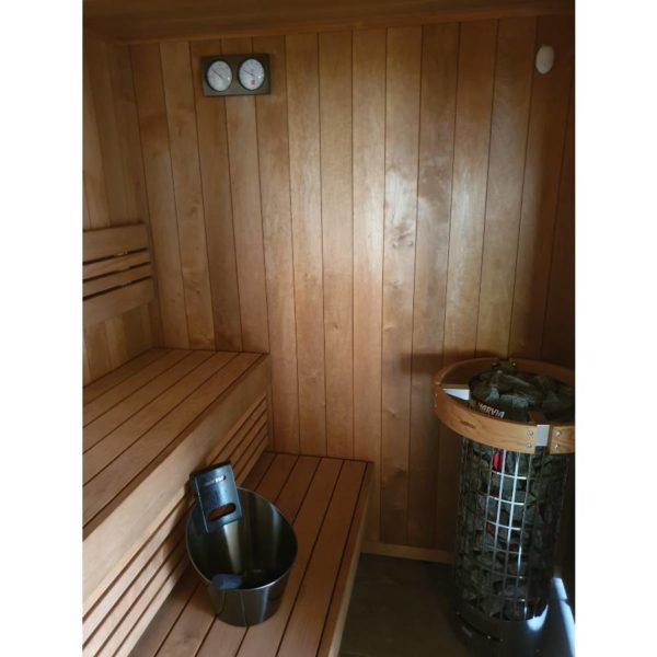 Löyly sauna France fabriquant de sauna sur mesure, fabrication de bancs de sauna, lambris aulne thermique éclairage sauna en kit