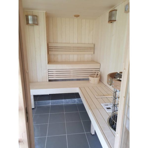 löyly sauna France fabriquant de sauna sur mesure vente de sauna en kit sauna en Tremble poêle Harvia